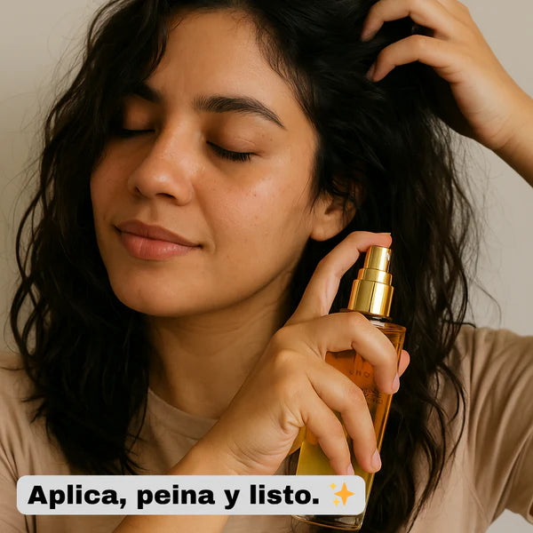 Aceite Cap1lar 5 en 1: Anti-Frizz, Brillo, Crecimiento y Más+Envio gratis