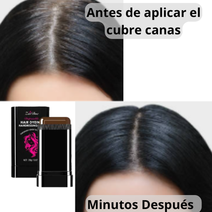 💇‍♀️ Barra cubre canas instantánea + envío gratis – Recupera tu color natural en segundos