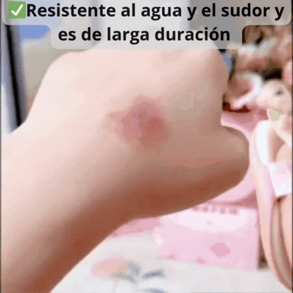 Polvo resistente al agua y al sudor + envío gratis